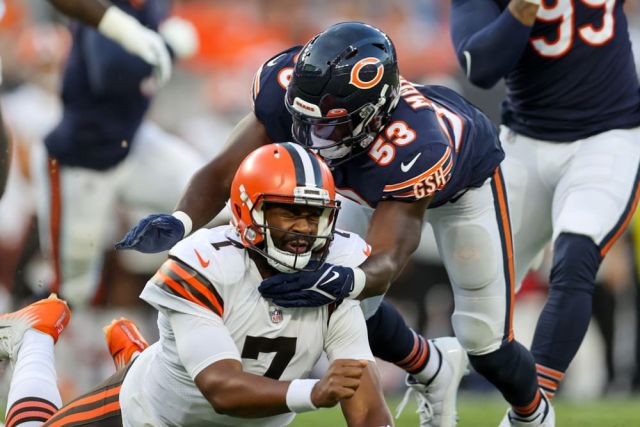 NFL: AUG 27 Preseason - Bears at Browns