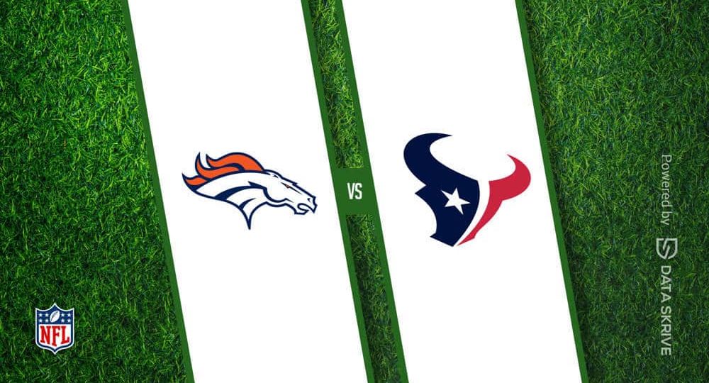 Denver Broncos vs. Houston Texans - NFL - Predictions, Betting Lines, Odds and Trends