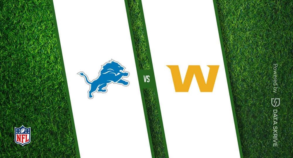 Detroit Lions vs. Washington Commanders - NFL - Predictions, Betting Lines, Odds and Trends