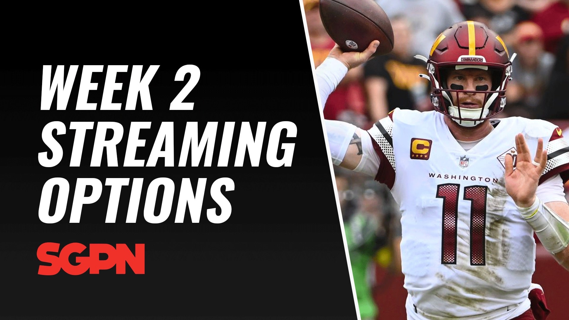 Week Two Fantasy Football Streamers