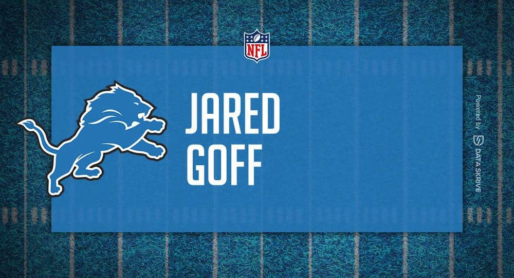 Jared Goff - NFL - Player Prop Predictions, Lines and Trends