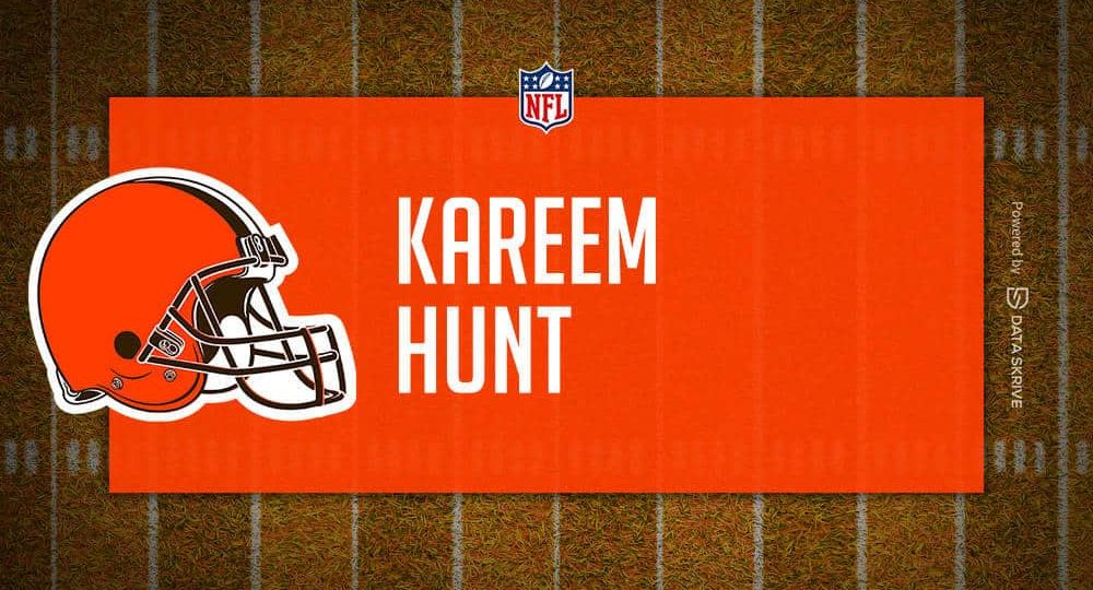 Kareem Hunt - NFL - Player Prop Predictions, Lines and Trends