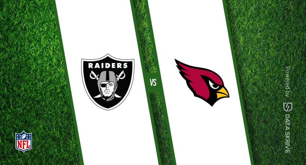 Las Vegas Raiders vs. Arizona Cardinals - NFL - Predictions, Betting Lines, Odds and Trends