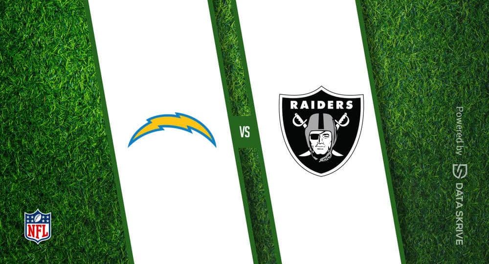 Los Angeles Chargers vs. Las Vegas Raiders - NFL - Predictions, Betting Lines, Odds and Trends