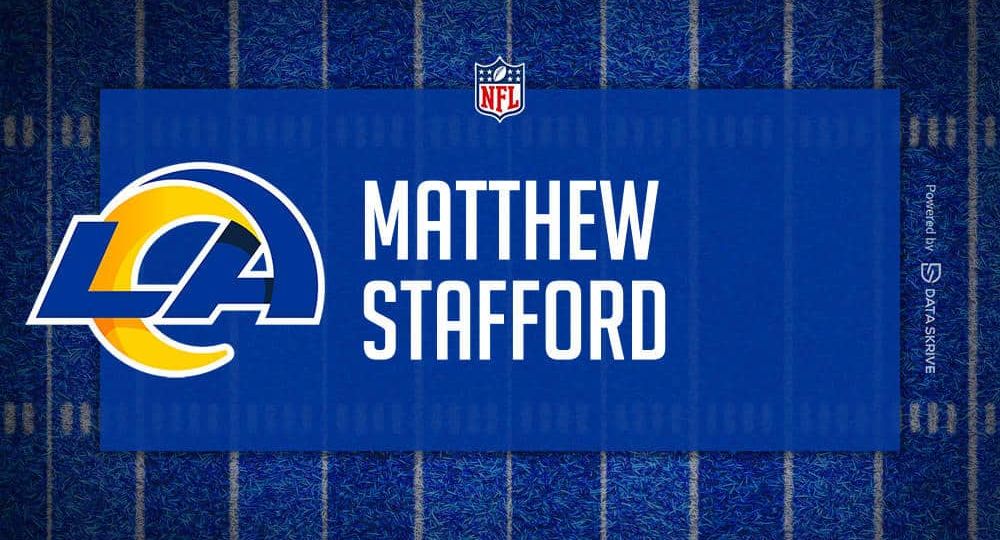 Matthew Stafford - NFL - Player Prop Predictions, Lines and Trends