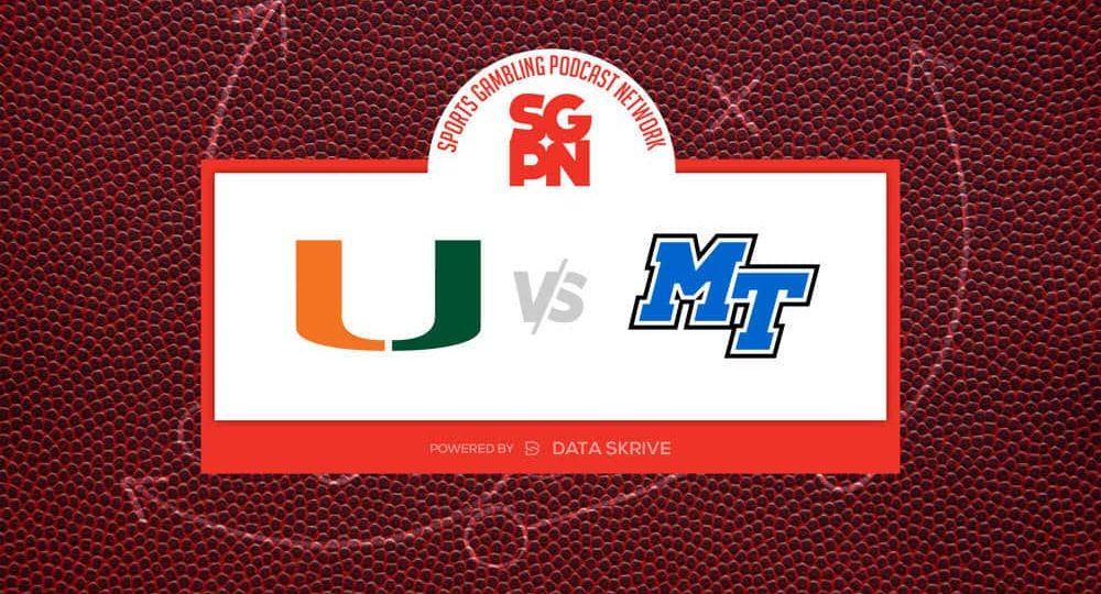 Miami vs. Middle Tennessee - College Football - Predictions, Betting Lines, Odds and Trends