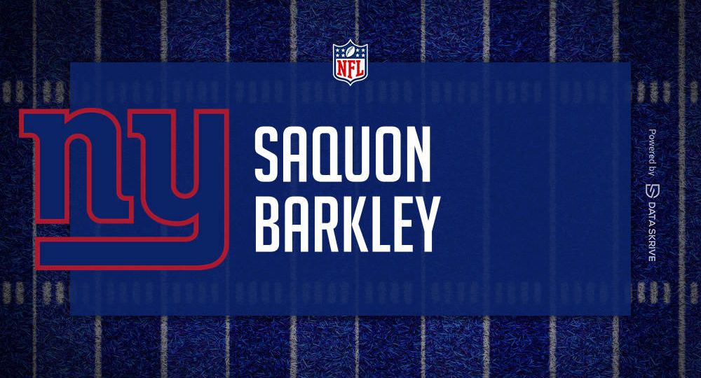 Saquon Barkley - NFL - Player Prop Predictions, Lines and Trends