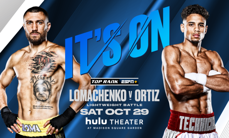 Vasiliy Lomachenko vs Jamaine Ortiz, And Jake Paul vs Anderson Silva: Boxing Odds, Picks, And Bets