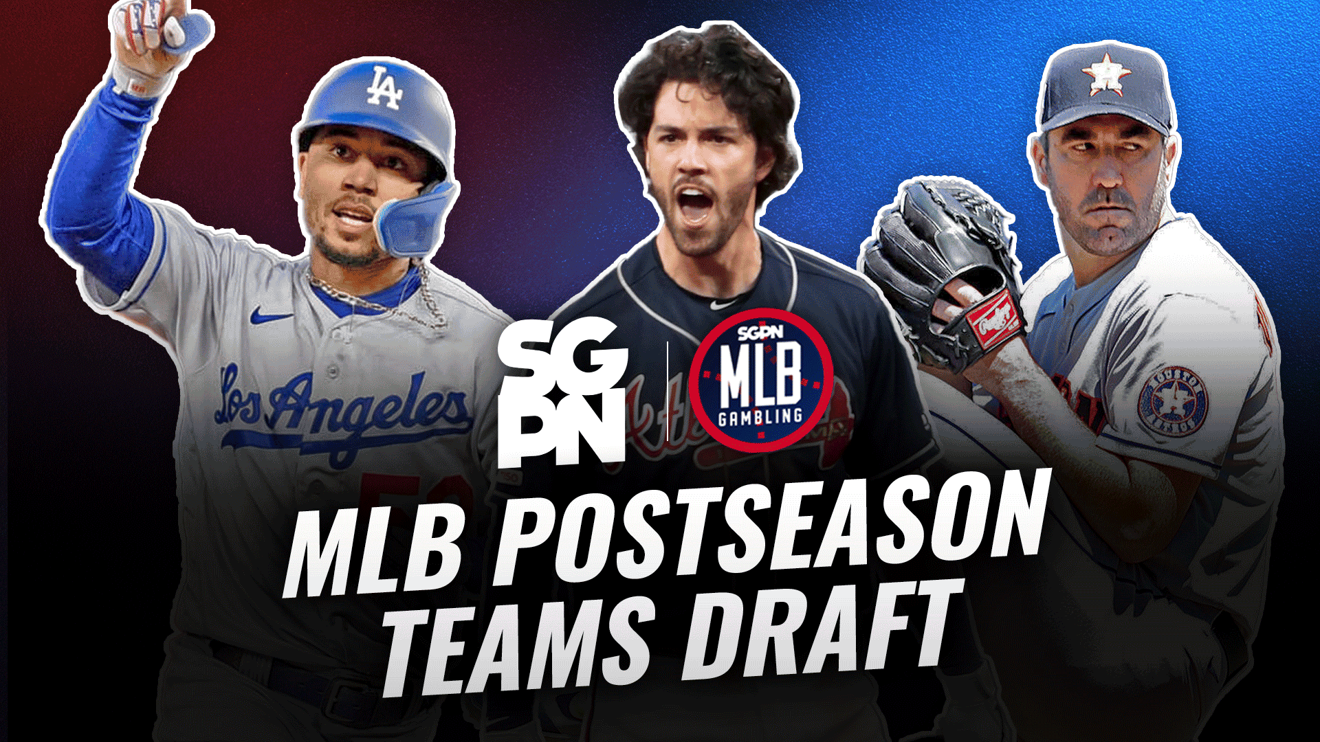 MLB Postseason Teams Draft - MLB Gambling Podcast (Ep. 214)