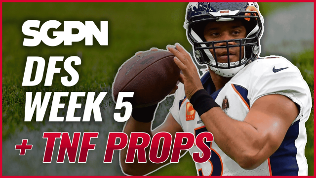 Thursday-Night-Football-Prop-Bets-and-NFL-Week-Five-DFS-Picks