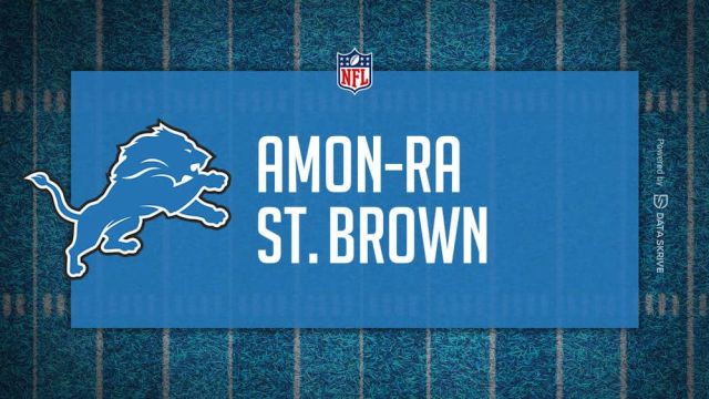 Amon-Ra St. Brown - NFL - Player Prop Predictions, Lines and Trends