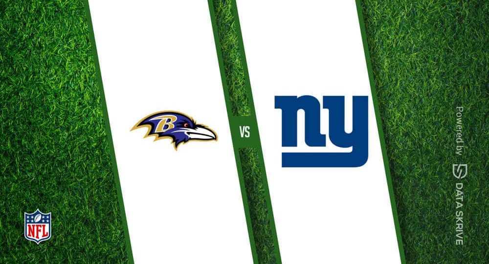 Baltimore Ravens vs. New York Giants - NFL - Predictions, Betting Lines, Odds and Trends