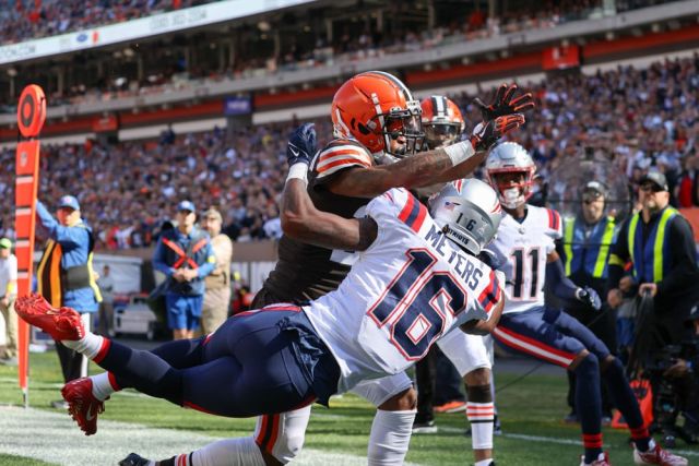 NFL: OCT 16 Patriots at Browns