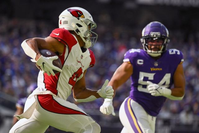NFL: OCT 30 Cardinals at Vikings
