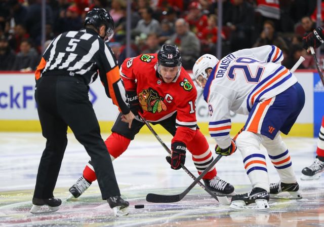 NHL: OCT 27 Oilers at Blackhawks
