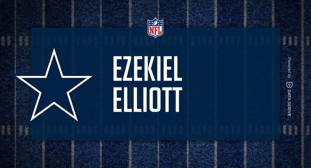 Ezekiel Elliott - NFL - Player Prop Predictions, Lines and Trends