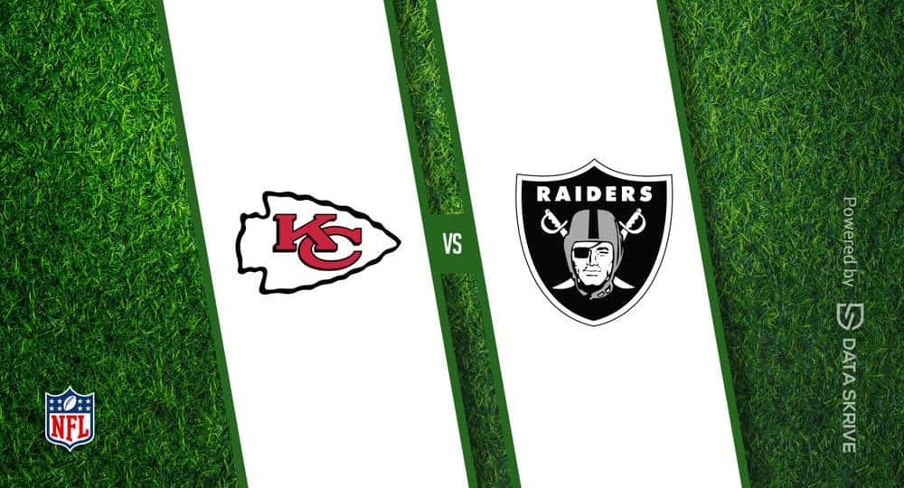 Kansas City Chiefs vs. Las Vegas Raiders - NFL - Predictions, Betting Lines, Odds and Trends