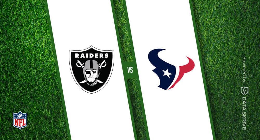 Las Vegas Raiders vs. Houston Texans - NFL - Predictions, Betting Lines, Odds and Trends