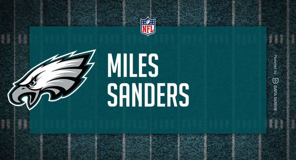 Miles Sanders - NFL - Player Prop Predictions, Lines and Trends