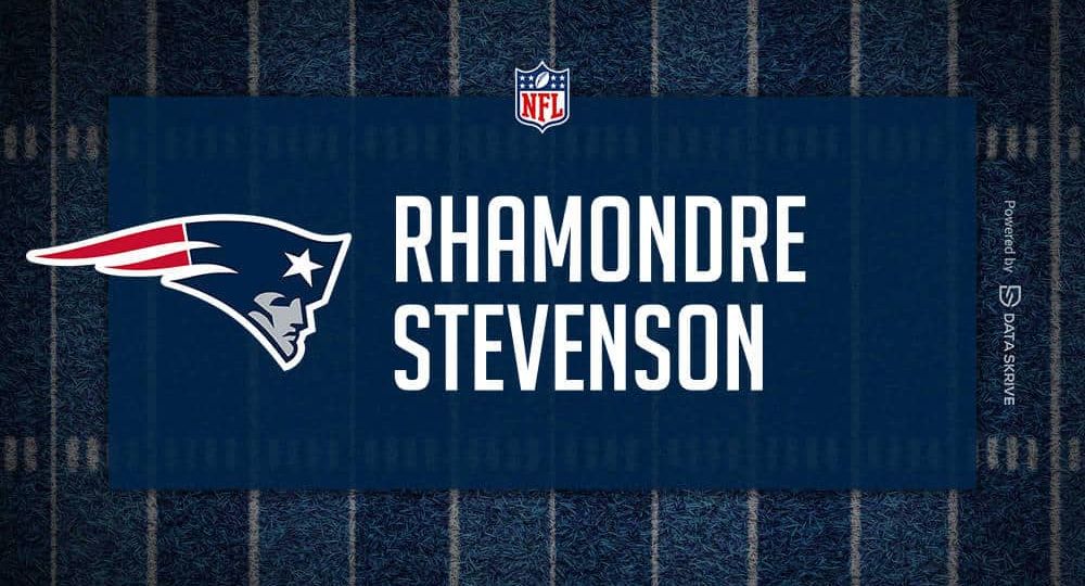 Rhamondre Stevenson - NFL - Player Prop Predictions, Lines and Trends