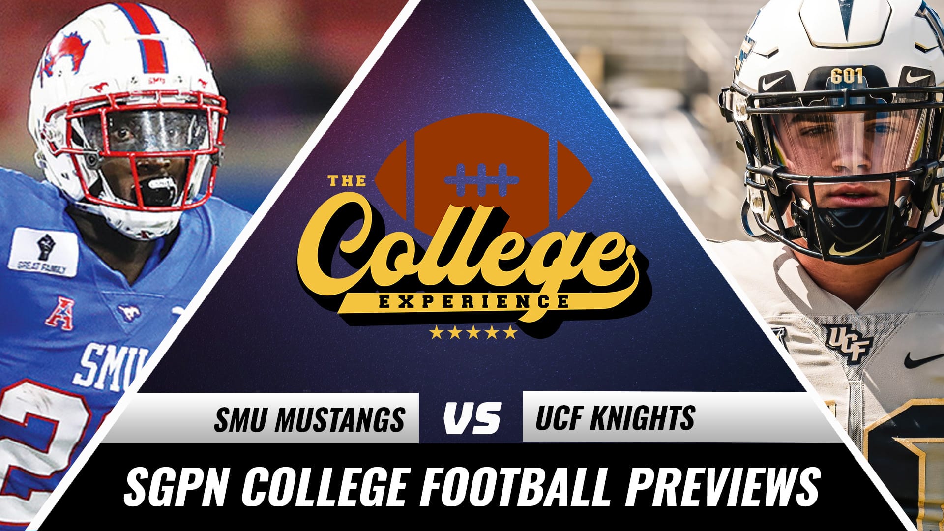 SMU Mustangs @ UCF Golden Knights Wednesday Night Game Preview | The College Football Experience (Ep. 1155) 