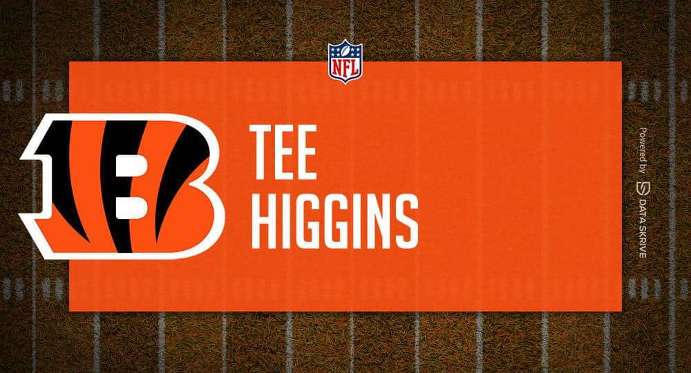 Tee Higgins - NFL - Player Prop Predictions, Lines and Trends