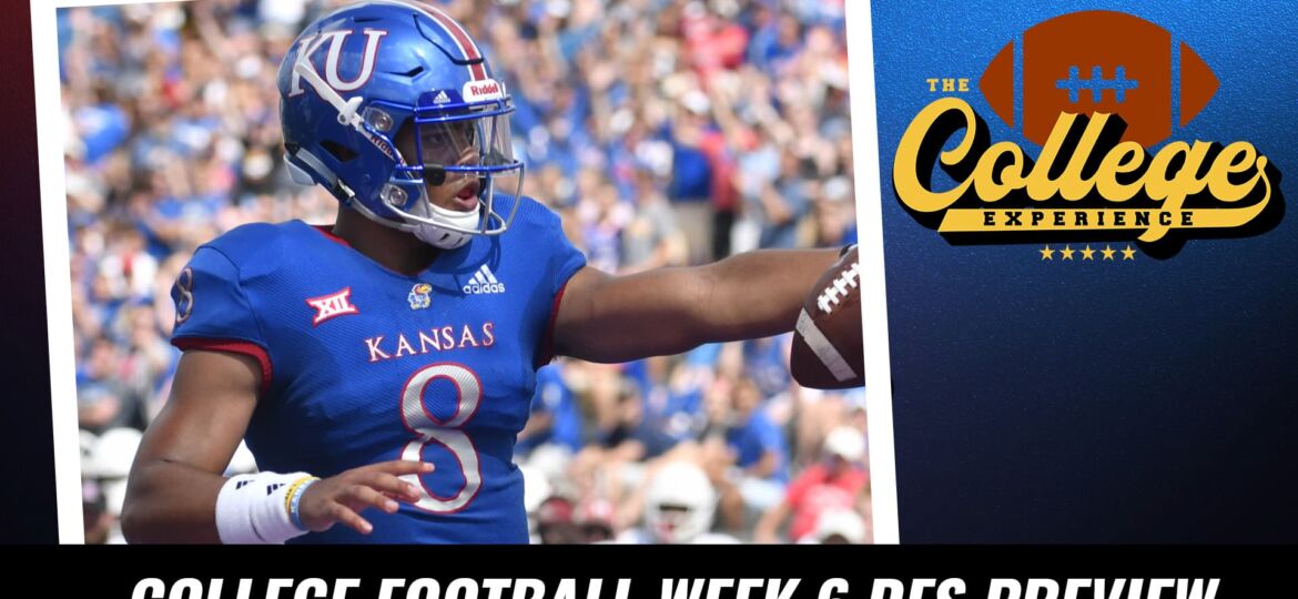 Week 6 College Football DFS Picks | The College Football Experience (Ep. 1159)