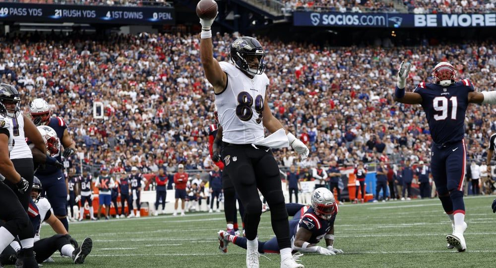 NFL: SEP 25 Ravens at Patriots