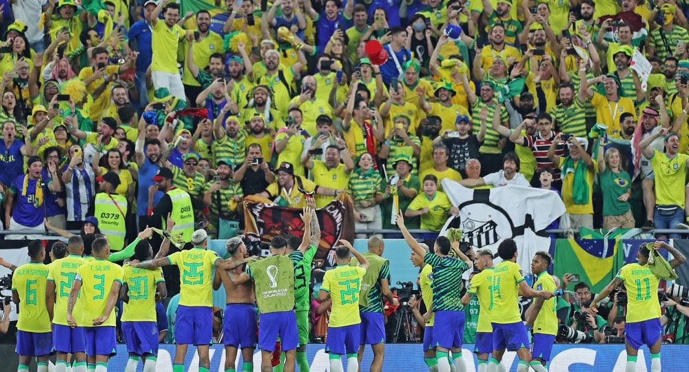 SOCCER: NOV 28 FIFA World Cup - Switzerland v Brazil