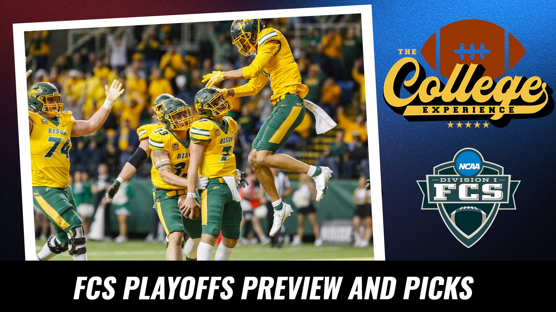 FCS College Football Playoffs Preview & Picks | The College Football Experience (Ep. 1208)