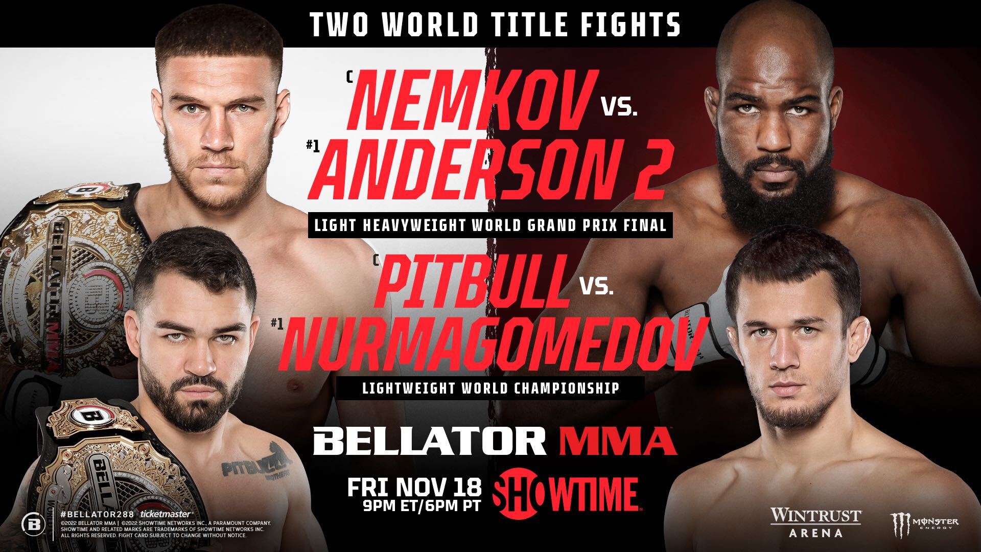 Bellator 288 Predictions