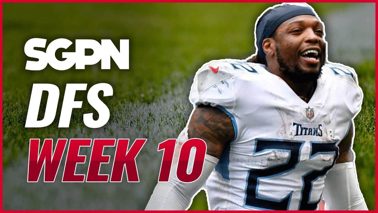 NFL DFS Picks Week 10 (Ep. 1446) - Sports Gambling Podcast