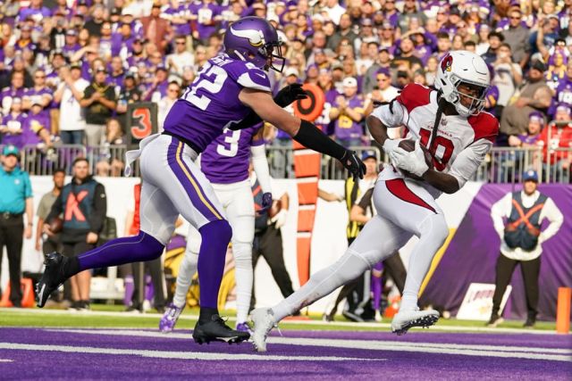 NFL: OCT 30 Cardinals at Vikings