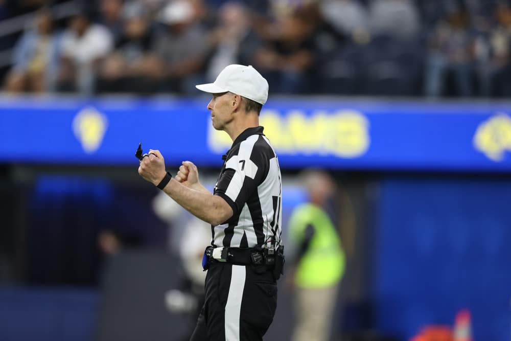 nfl referee assignments week 10