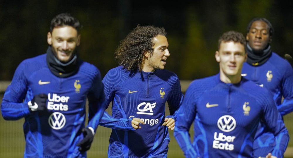 SOCCER : NOV 14 France Training