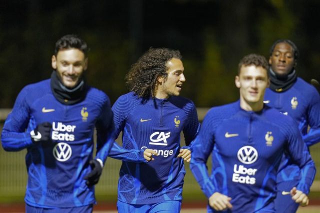 SOCCER : NOV 14 France Training