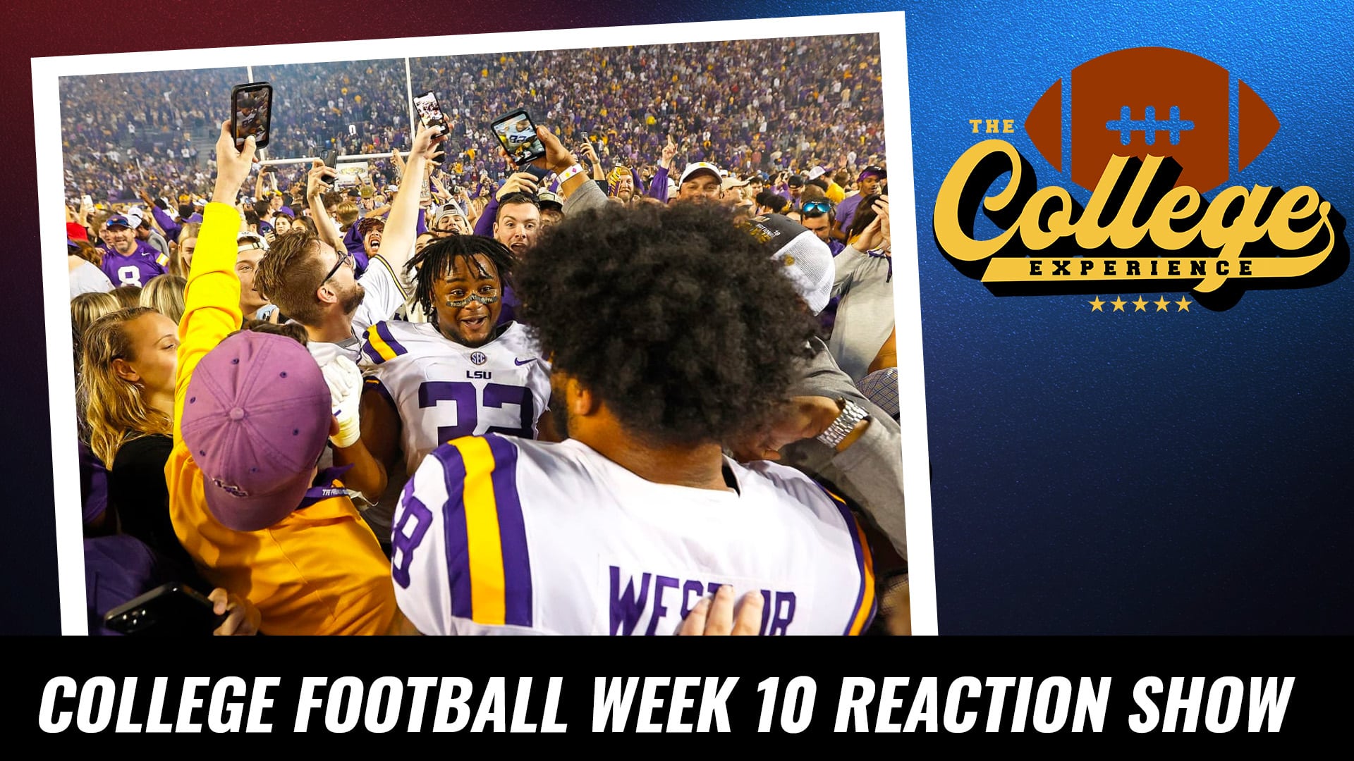 College Football Week 10 Reaction Show | The College Football Experience (Ep. 1189)