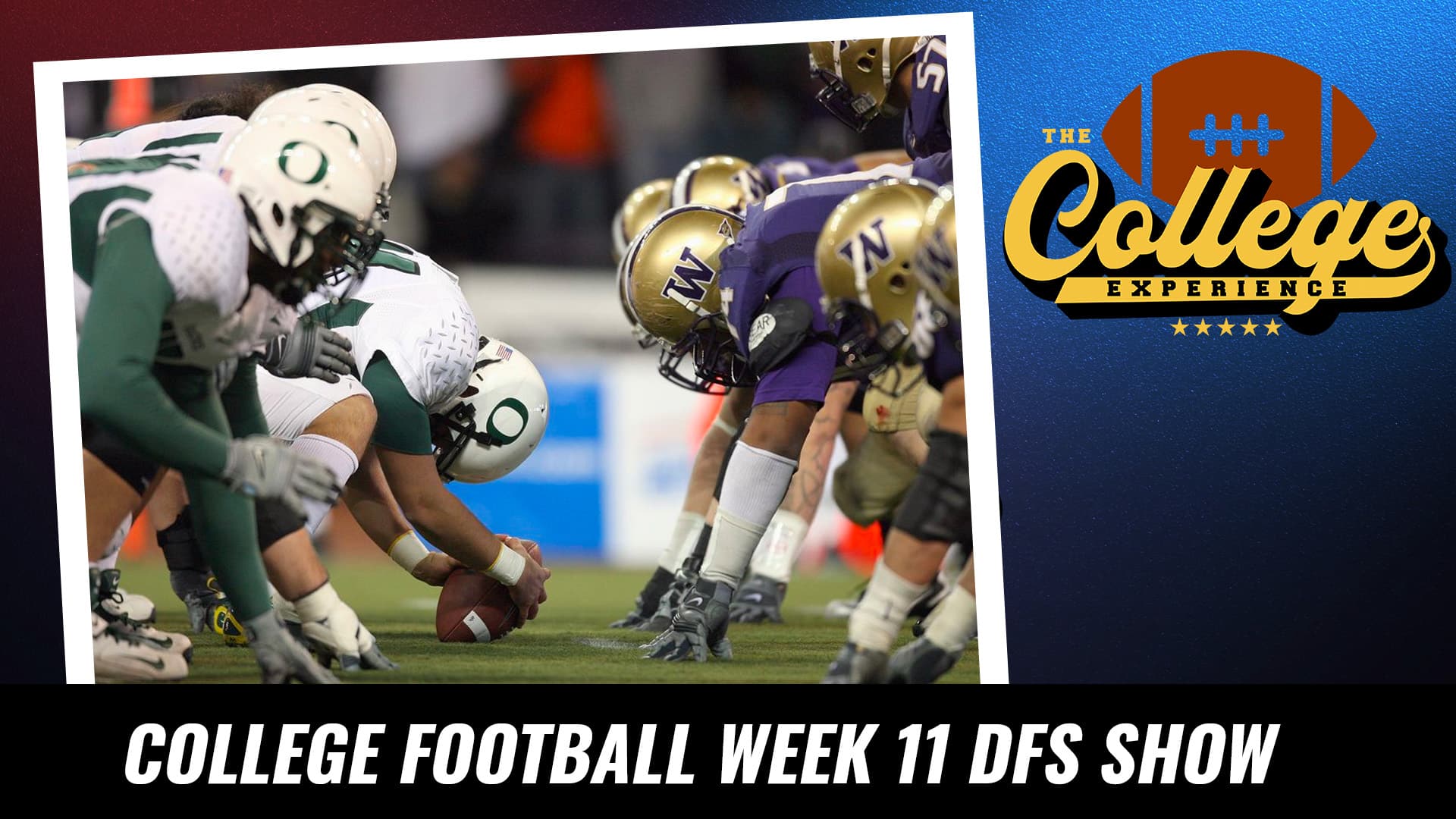 College Football Week 11 DFS Picks | The College Football Experience (Ep. 1194)