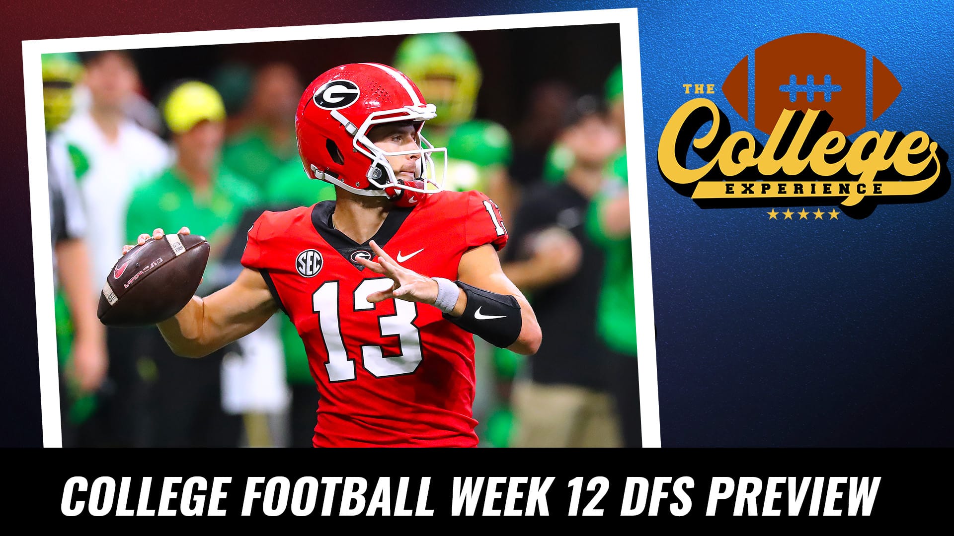 College Football Week 12 DFS Picks | The College Football Experience (Ep. 1203)