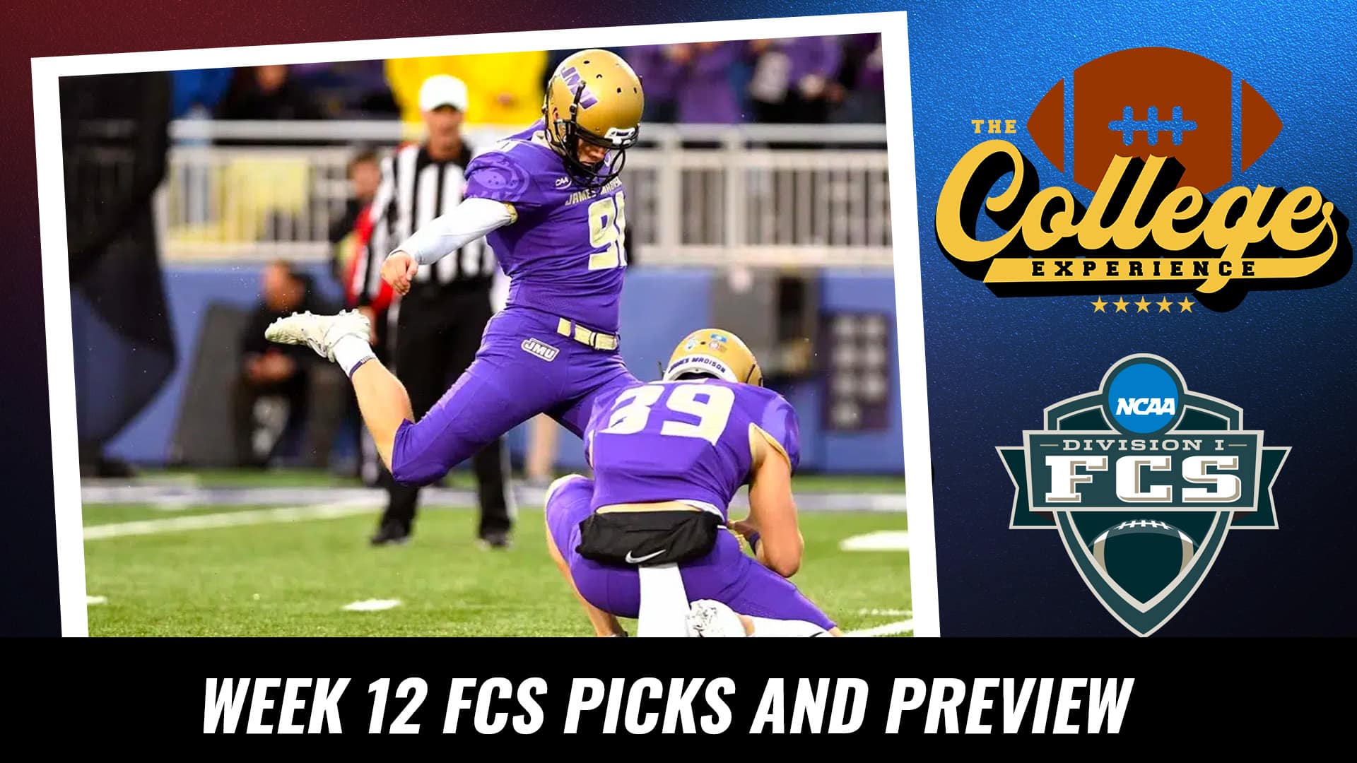 FCS College Football Week 12 Preview & Picks | The College Football Experience (Ep. 1202)