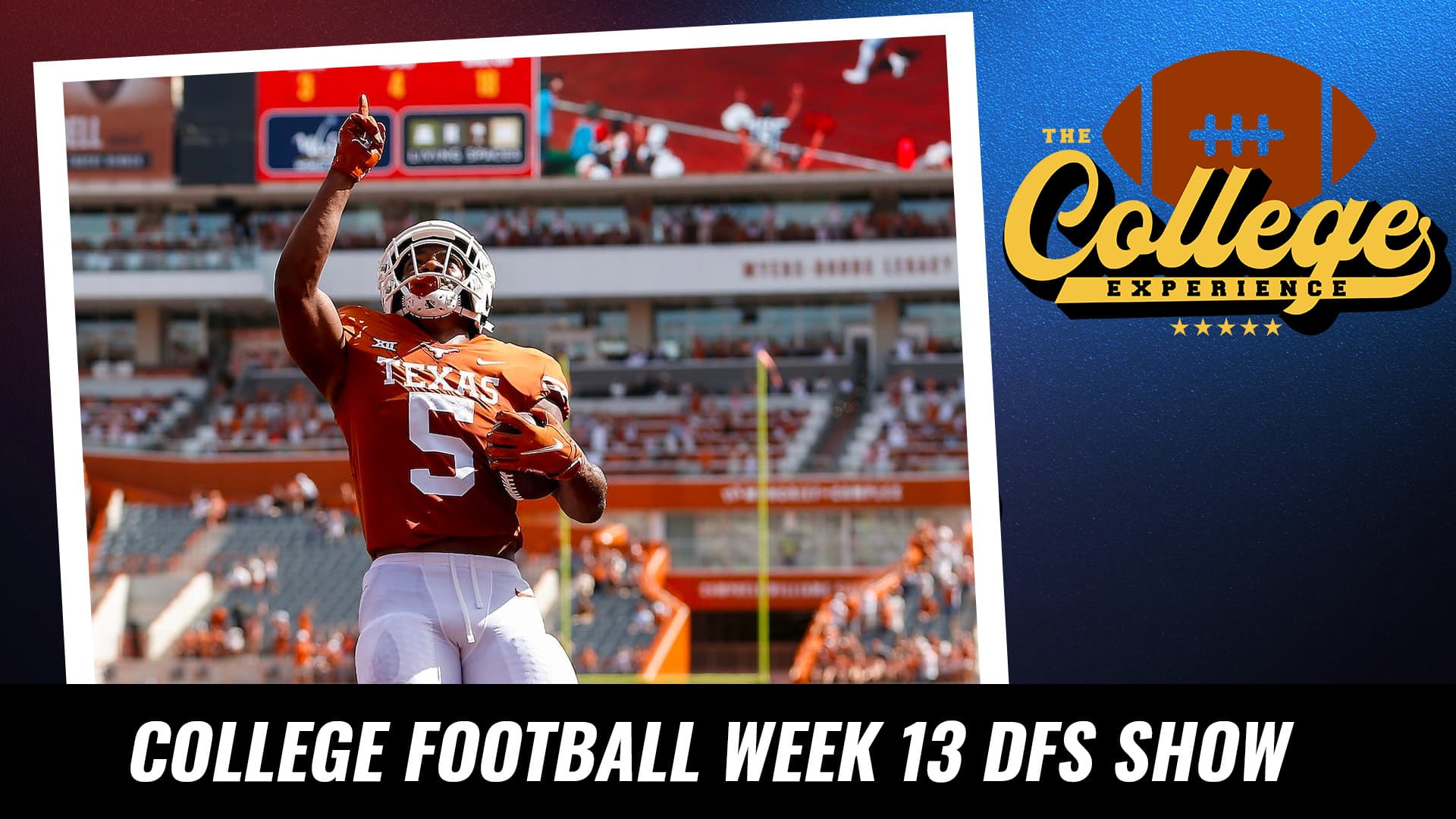 College Football Week 13 DFS Show | The College Football Experience (Ep. 1207)