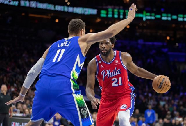 NBA: NOV 18 Bucks at 76ers