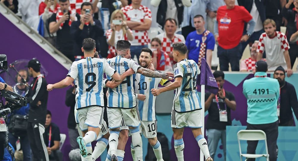 SOCCER: DEC 13 FIFA World Cup - Croatia v Argentina