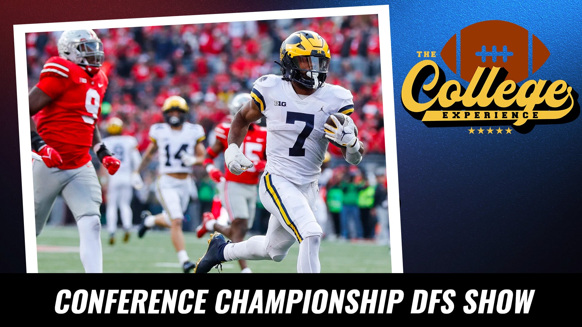 College Football Conference Championship DFS (Fri & Sat) | The College Football Experience (Ep. 1214)