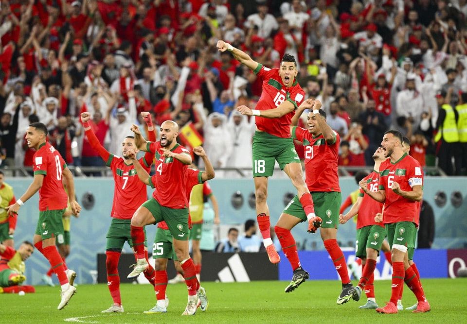 SOCCER: DEC 06 FIFA World Cup - Spain v Morocco