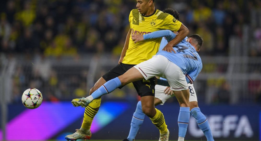 SOCCER: OCT 25 Champions League - Manchester City v Borussia Dortmund