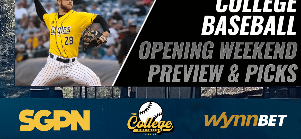 College Baseball Opening Weekend Preview & Picks | The College Baseball Experience (Ep. 38)