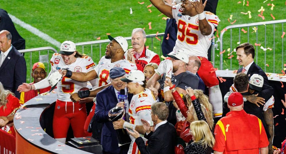 NFL: FEB 12 Super Bowl LVII - Eagles vs Chiefs