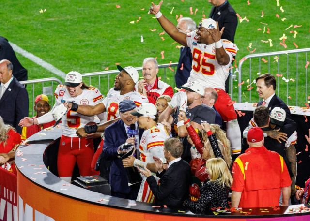 NFL: FEB 12 Super Bowl LVII - Eagles vs Chiefs