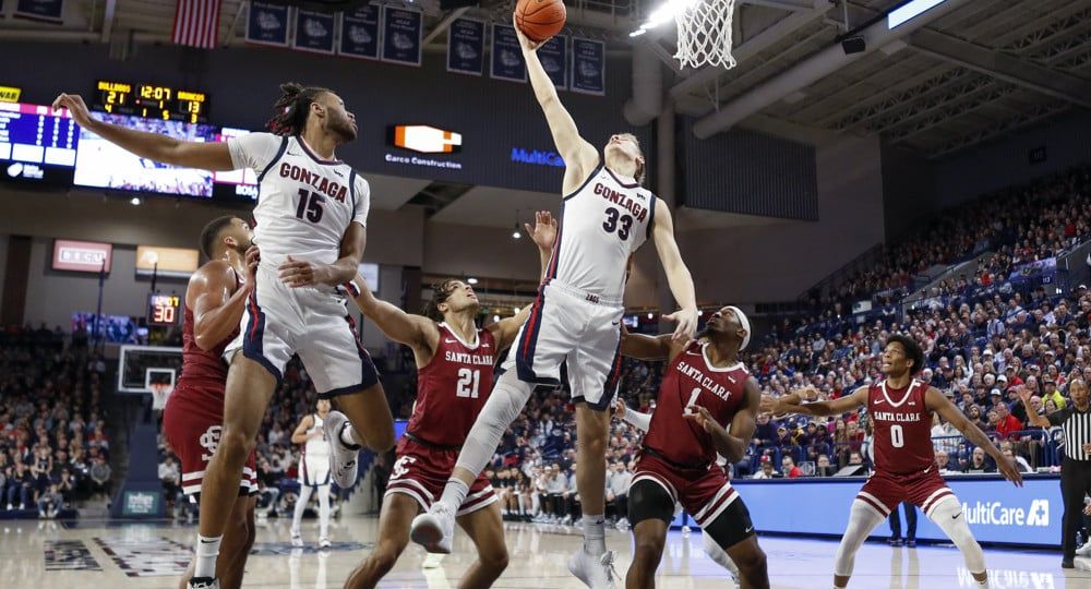 Gonzaga men's college basketball | sports betting trends